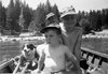 1955 Dave, Chuck, Dale fishing