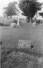 1960 John and Hattie Land Gravestones