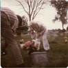 1978 Jeff&Mom at Charles Land grave