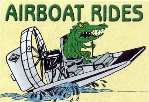 airboat sign